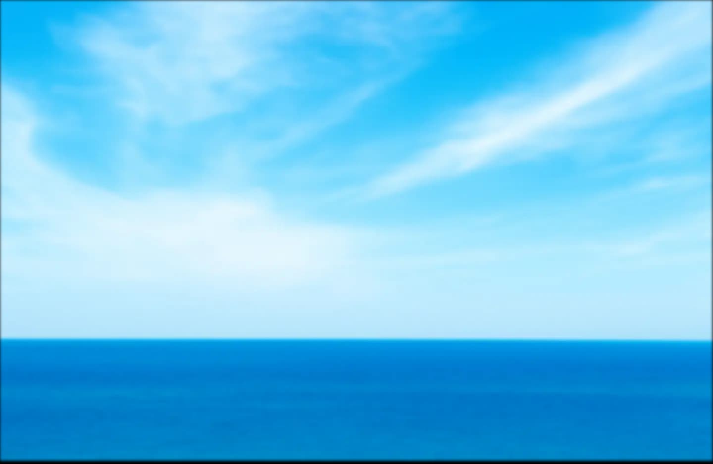 Blue sky with soft clouds