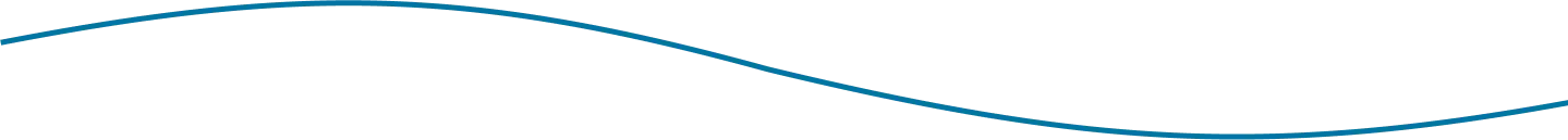 Decorative divider wave