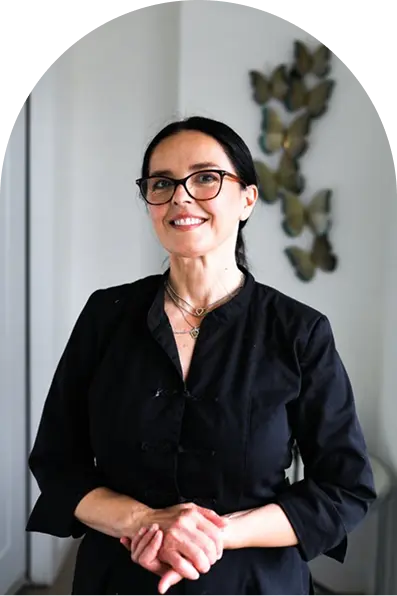 Portrait of Madalina, founder of Skin Therapy Dana Point